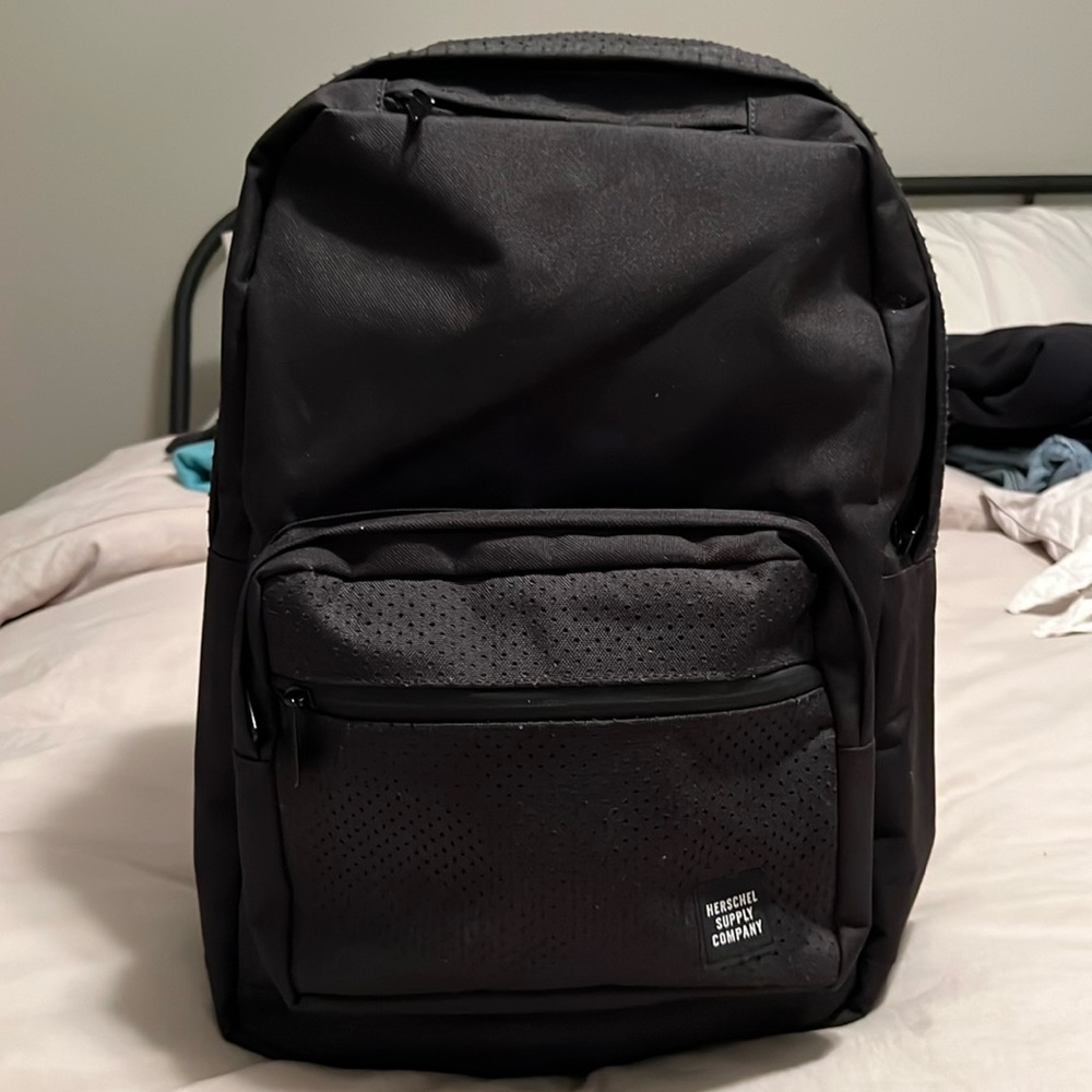 Black Herschel BookBag